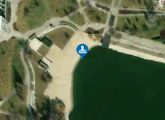 Satellite image of DUNA FOLYO BUDAPEST LAGYMANYOSI-OBOL SHO BEACH