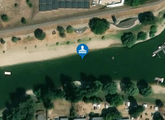 Satellite image of BAJA KAMARAS-DUNA SUGOVICA