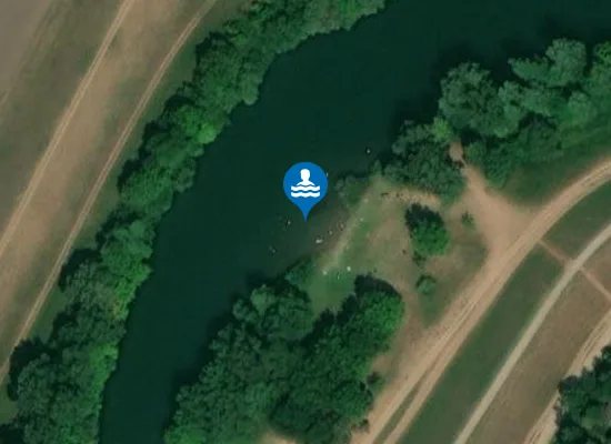 Satellite image of GYULA-VAROSERDO FEKETE-KOROS FOLYO BAL PART