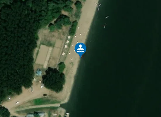 Satellite image of ALGYO TISZA-PARTI STRAND