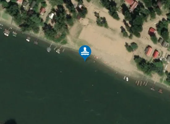 Satellite image of SZENTES TISZA FOLYO BAL PART TISZAI PARTFURDO