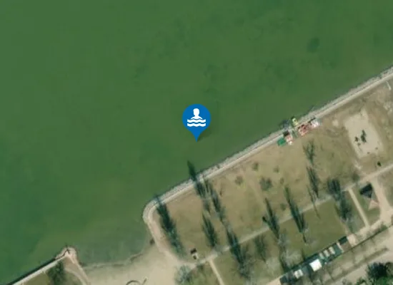 Satellite image of VELENCEI-TO GARDONY -AGARD- NAPSUGAR STRAND