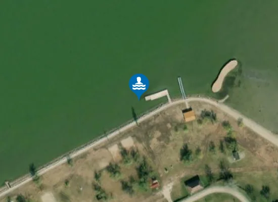 Satellite image of VELENCEI-TO GARDONY SPORT BEACH KEMPING