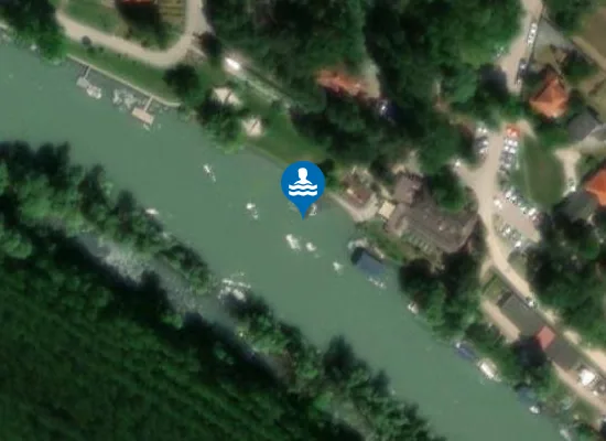 Satellite image of MOSONI-DUNA HALASZI STRAND