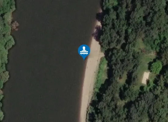 Satellite image of TISZAPUSPOKI TISZA-PARTI STRAND
