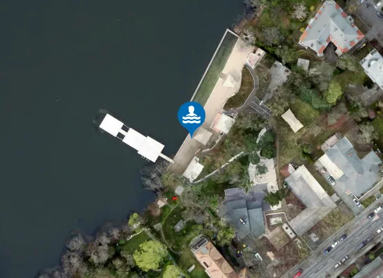 Satellite image of FREIBAD HALENSEE