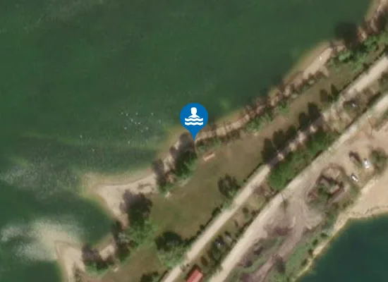 Satellite image of DELEGYHAZA V. TO NATURISTA OAZIS PART