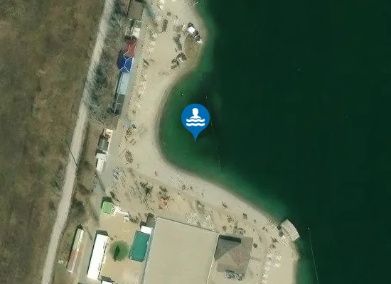 Satellite image of LUPA-TO BUDAKALASZ LUPA BEACH