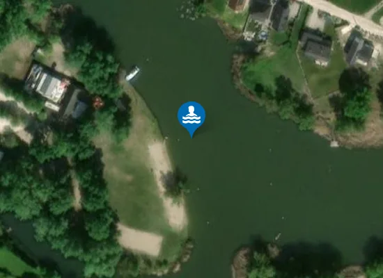 Satellite image of RACKEVEI-SOROKSARI DUNA-AG SZIGETCSEPI STRAND