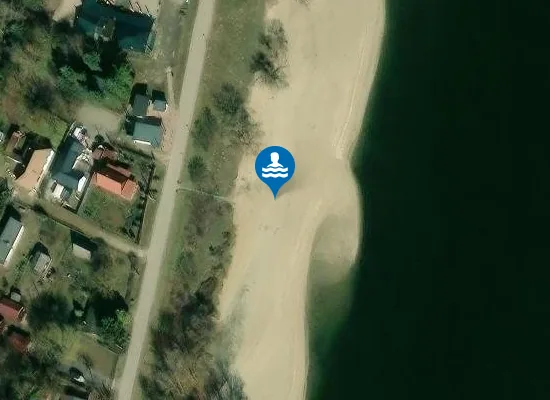 Satellite image of SZIGETMONOSTOR-HORANY DUNA FOLYO JOBB PART HORANYI STRAND