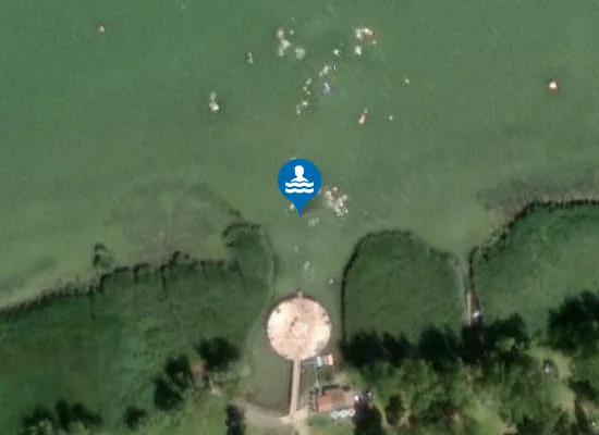 Satellite image of BALATON BALATONBERENY NATURISTA STRAND ES KEMPING