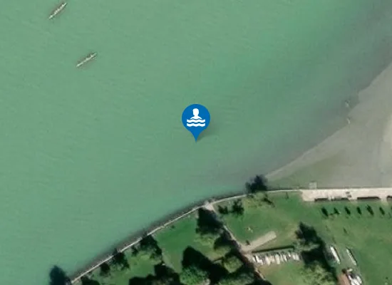 Satellite image of BALATON BALATONFOLDVAR NYUGATI STRAND