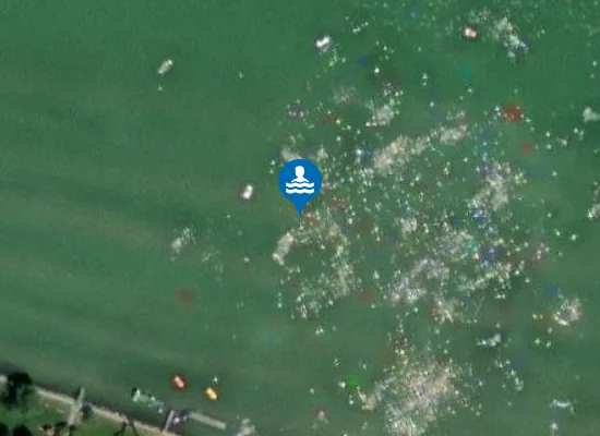 Satellite image of BALATON BALATONMARIAFURDO KOZSEGI FIZETOS STRAND