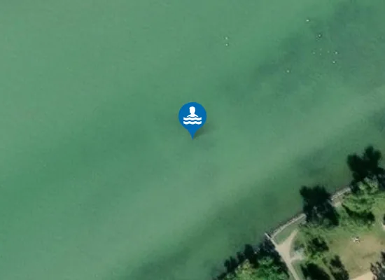 Satellite image of BALATON BALATONOSZOD KOZSEGI STRAND