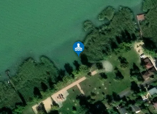 Satellite image of BALATON BALATONSZARSZO MORICZ ZSIGMOND UTCAI STRAND