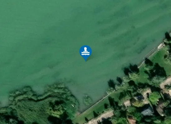 Satellite image of BALATON BALATONSZEMES BERZSENYI UTCAI KOZSEGI STRAND