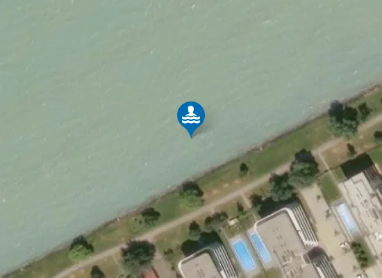 Satellite image of BALATON SIOFOK ARANYPART