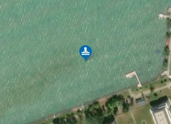 Satellite image of BALATON SIOFOK EZUSTPART