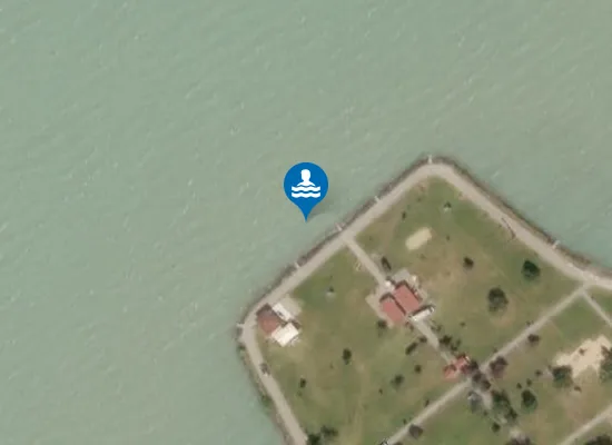 Satellite image of BALATON SIOFOK SOSTOI STRAND