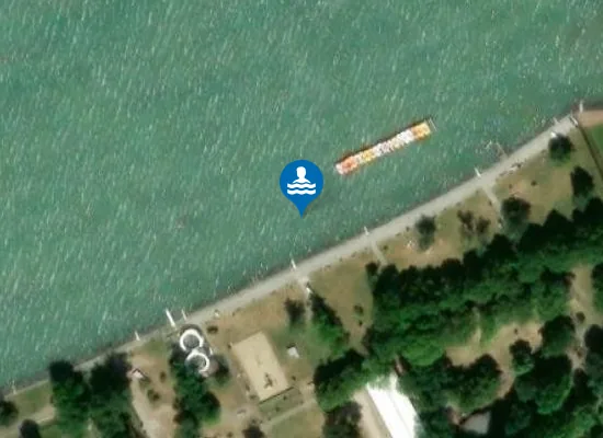 Satellite image of BALATON SIOFOK UJHELYI STRAND