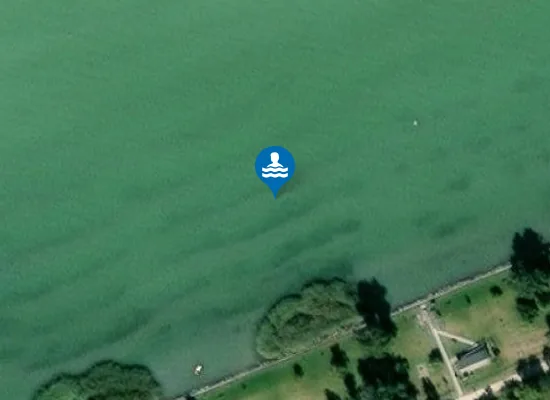 Satellite image of BALATON BALATONSZEMES HULLAM STRAND