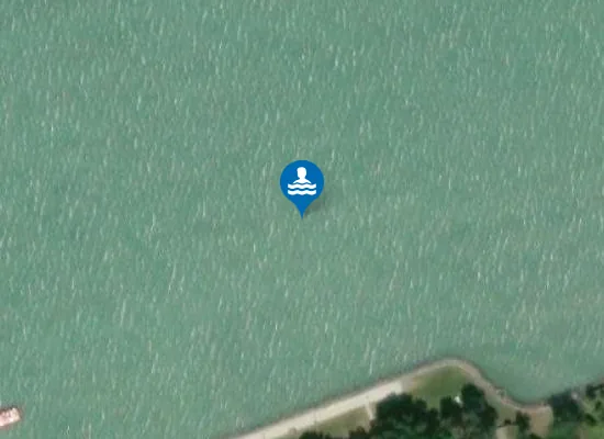 Satellite image of BALATON SIOFOK BIMBO UTCAI STRAND