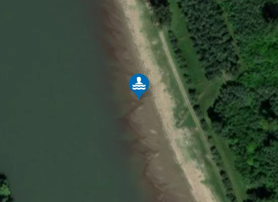 Satellite image of TISZA FOLYO JAND TISZA-PARTI STRAND