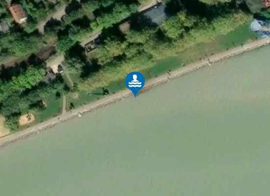 Satellite image of BALATON BALATONAKALI KOZSEGI STRAND