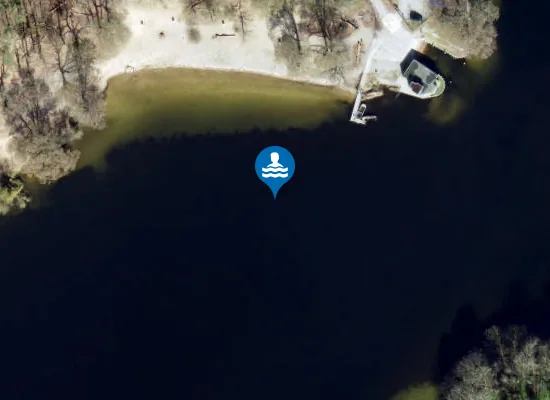 Satellite image of TEGELER SEE GEGENUEBER SCHARFENBERG