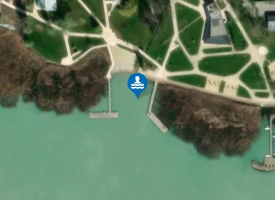 Satellite image of BALATON BALATONFURED BRAZAY STRAND