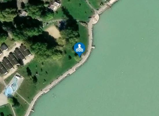 Satellite image of BALATON BALATONFURED SZECHENYI STRAND