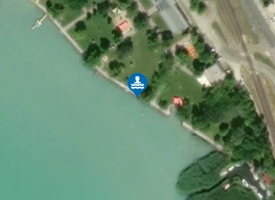 Satellite image of BALATON BALATONFUZFO FOVENY STRAND