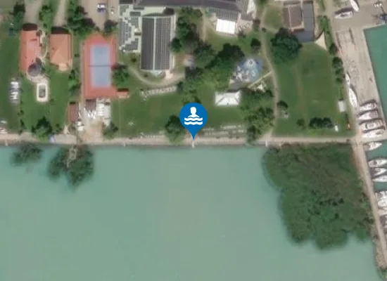 Satellite image of BALATON BALATONKENESE HOTEL MARINA-PORT