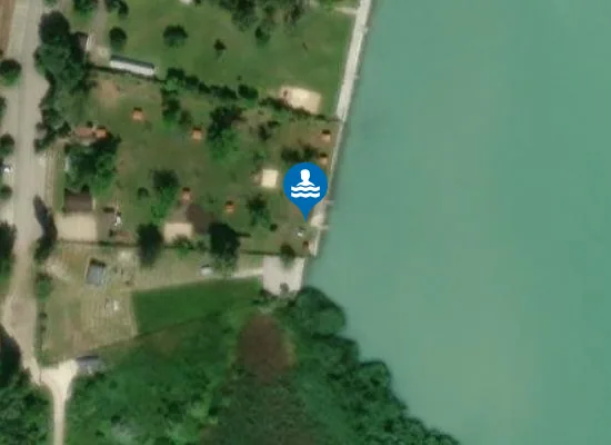 Satellite image of BALATON BALATONMADI-KAPTALANFURED JOZSEFVAROSI GYERMEKUDULO FURDOHELYE