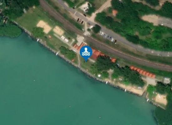 Satellite image of BALATON KOVAGOORS-PALKOVE STRAND