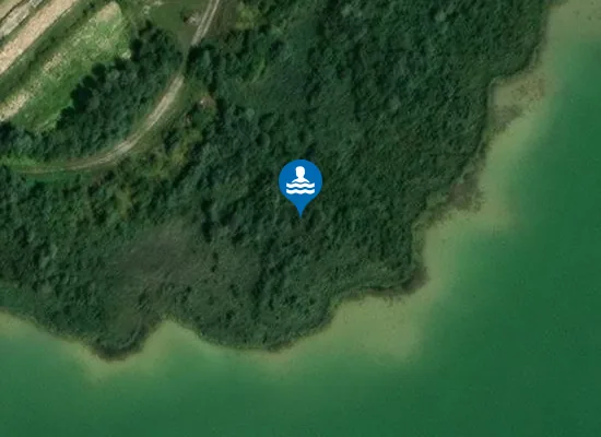 Satellite image of RISSTISSEN BAGGERSEE