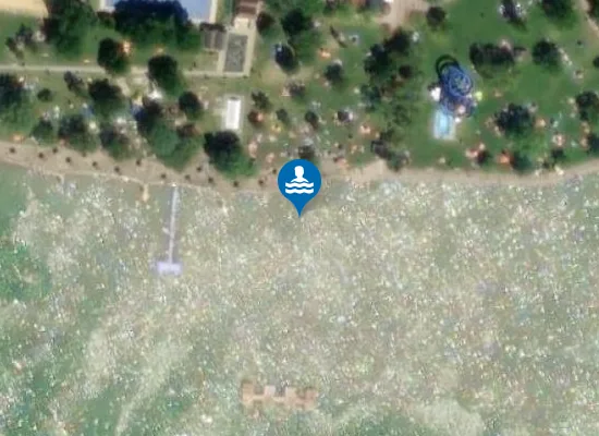 Satellite image of BALATON VONYARCVASHEGY LIDO STRAND