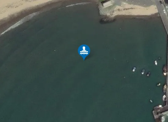 Satellite image of LOUGHSHINNY BEACH