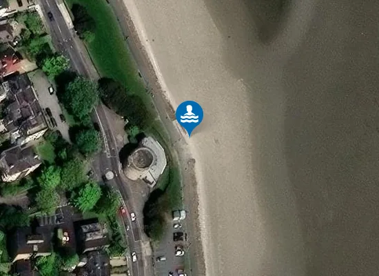 Satellite image of SANDYMOUNT STRAND