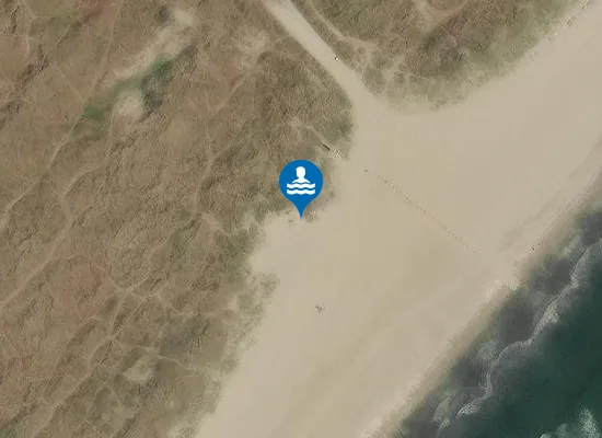 Satellite image of DOLLYMOUNT STRAND