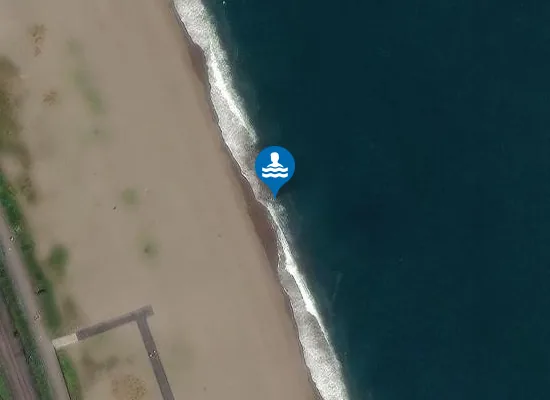 Satellite image of GREYSTONES SOUTH