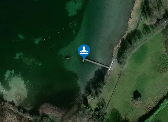 Satellite image of THE CUT, LOUGH LENE