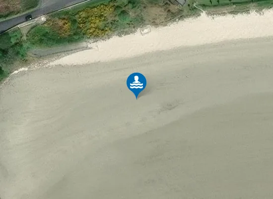 Satellite image of DOWNINGS