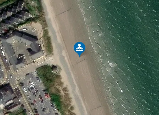 Satellite image of ROSSLARE STRAND