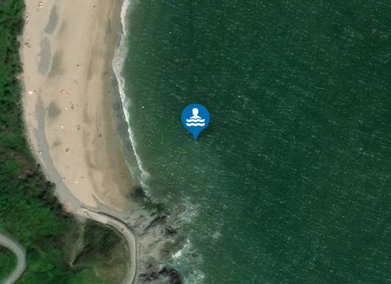 Satellite image of BALLYMONEY, NORTH BEACH