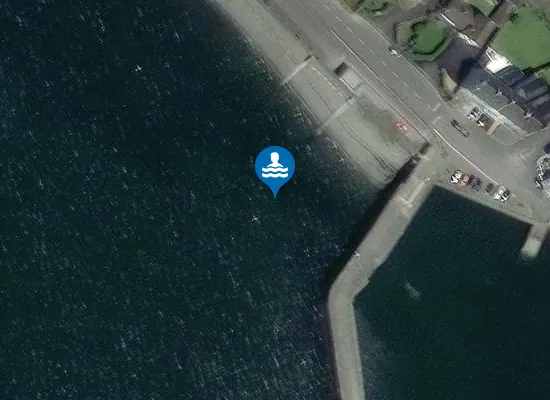 Satellite image of CAPPAGH PIER, KILRUSH
