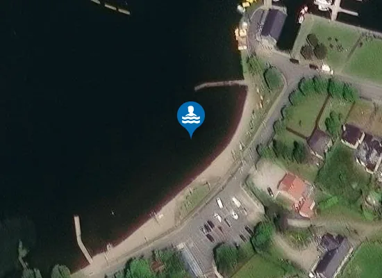 Satellite image of DROMINEER BEACH