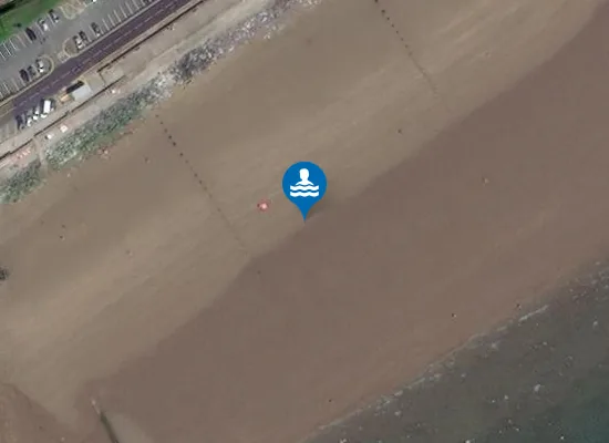 Satellite image of YOUGHAL FRONT STRAND BEACH
