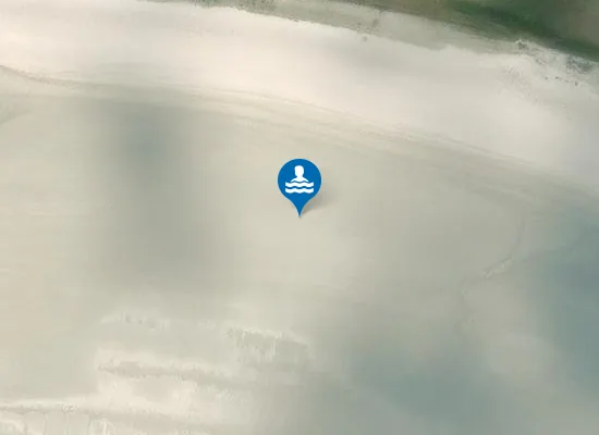 Satellite image of AILLEBRACK/SILVERHILL BEACH