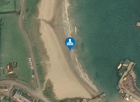 Satellite image of CLARE ISLAND, LOUISBURGH